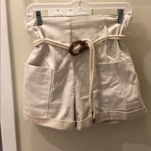 High waisted Zara shorts. Never been worn.